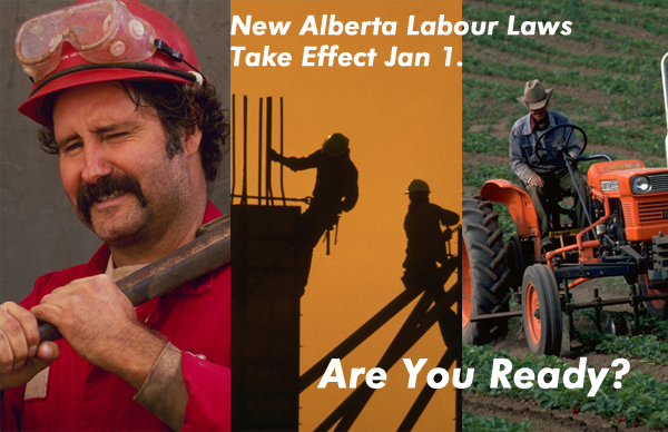 Alberta employers and workers face changes to their work regulations