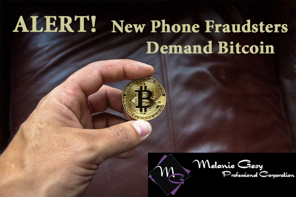 New Phone Fraudsters Demand Bitcoin