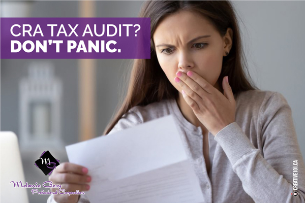 Don't panic if you find out you are getting audited.