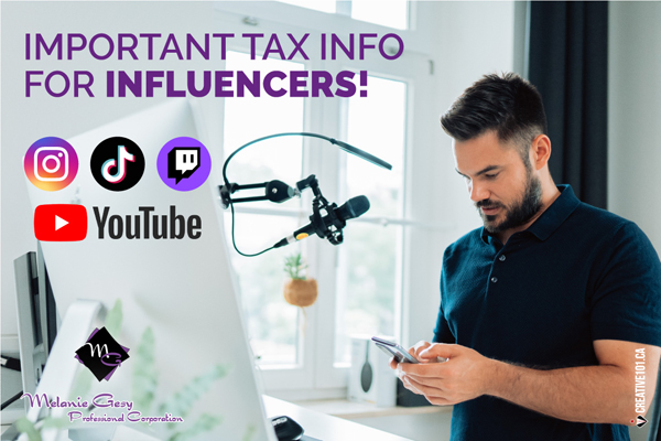If you are earning a living by being a social media influencer, you will need to pay income tax.